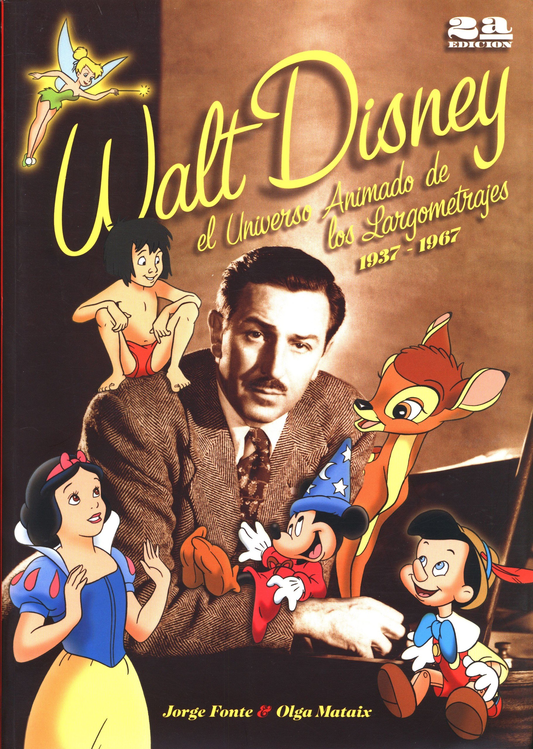 Portada ampliada de Walt Disney el Universo Animado de los largometrajes 1927-2007