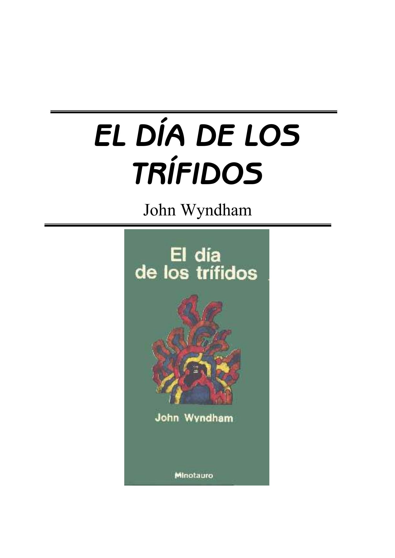 Portada ampliada de EL DÍA DE LOS TRÍFIDOS