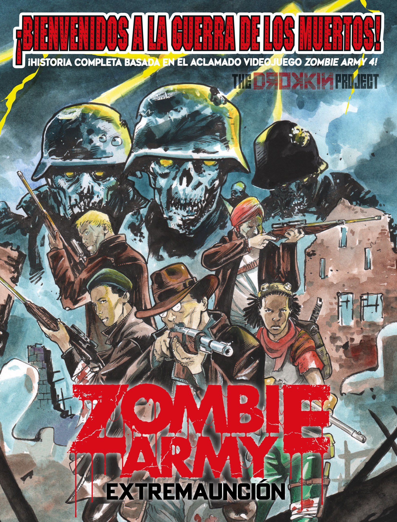 Portada ampliada de ZOMBIE ARMY