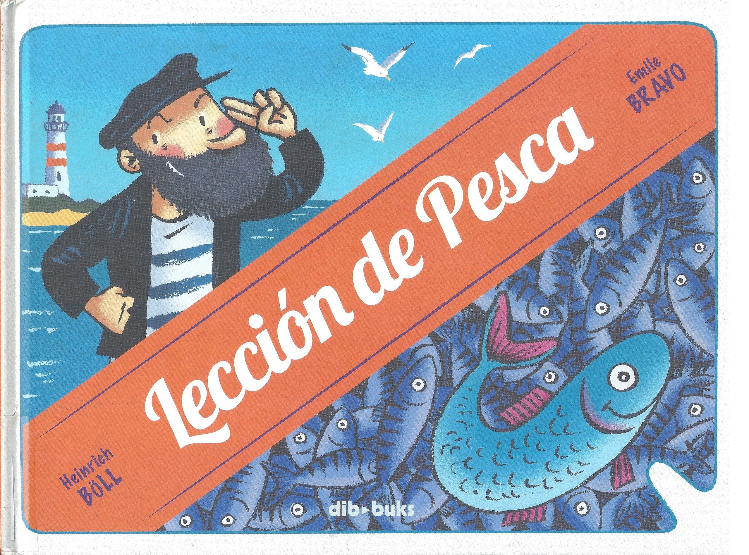 Portada ampliada de Lección de Pesca