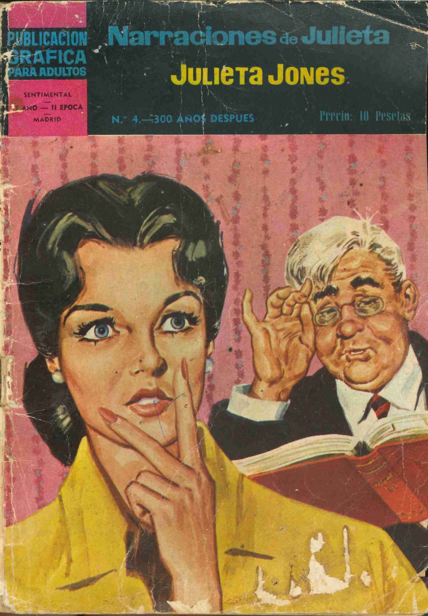 Portada ampliada de Narraciones de Julieta