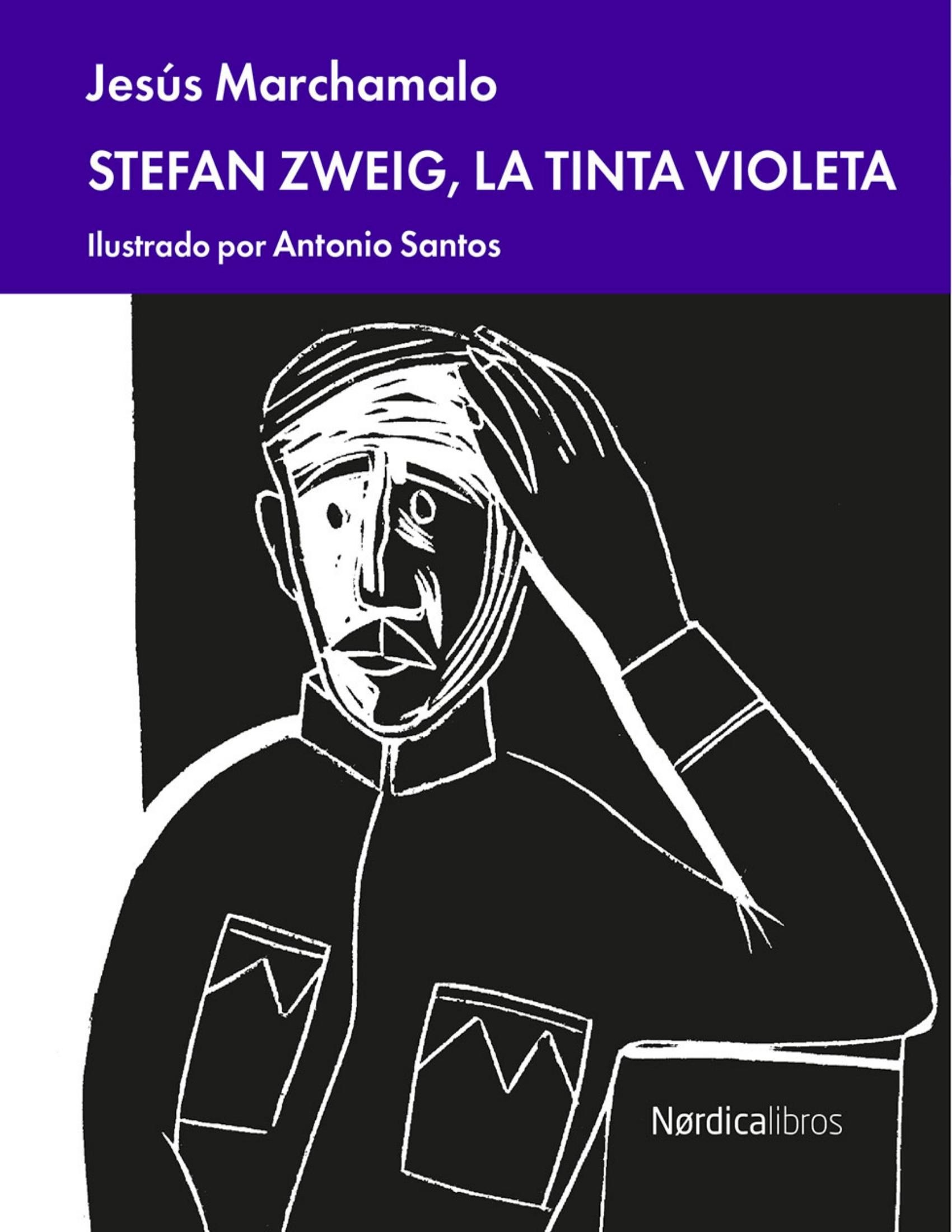 Portada ampliada de STEFAN ZWEIG, LA TINTA VIOLETA