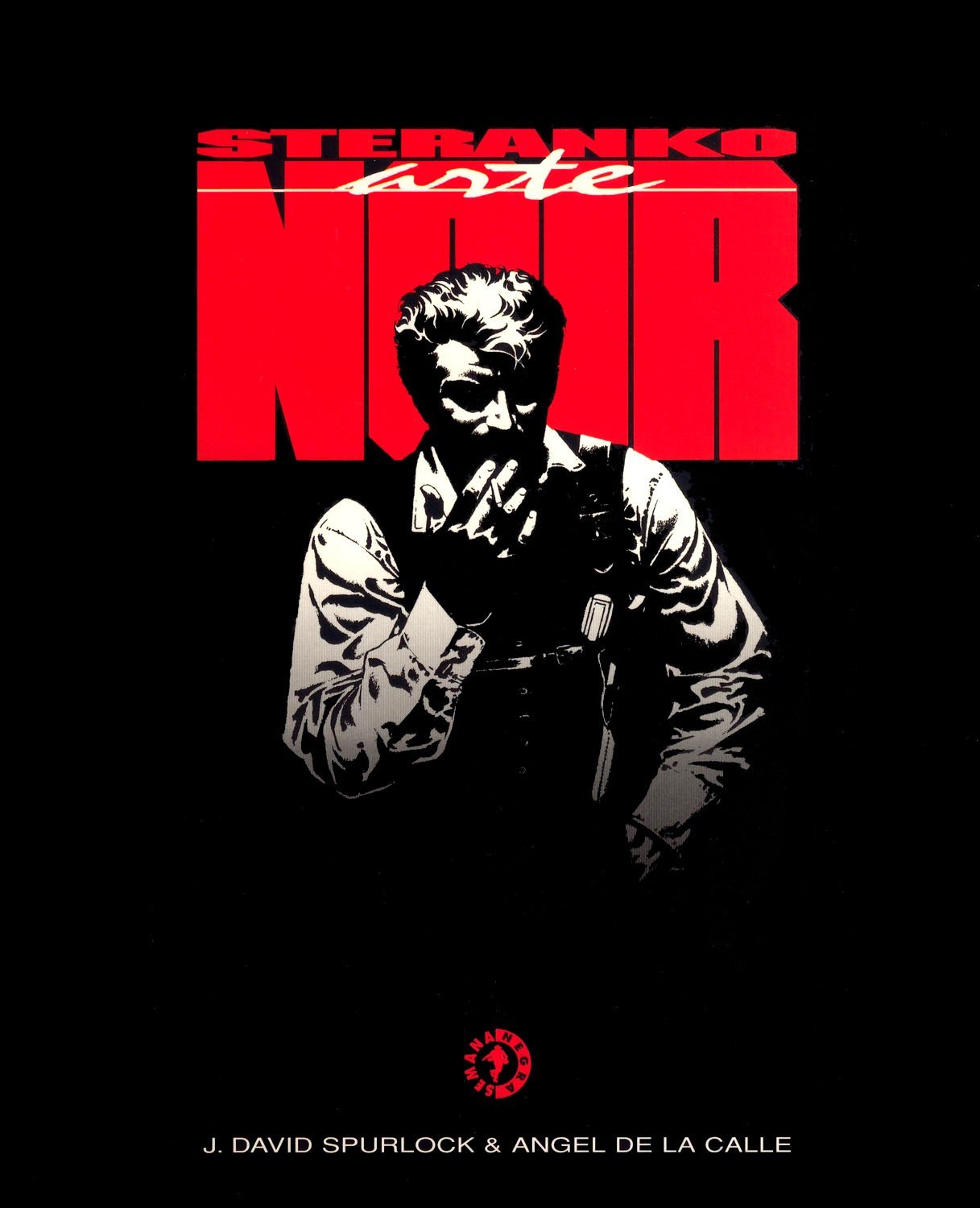 Portada ampliada de Steranko arte noir