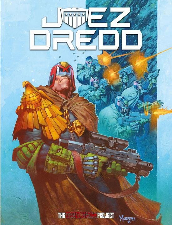Portada ampliada de Juez Dredd - Tomo 487 - Conociendo a los Grey (2000AD 2437-38, JDM 481) por Darkvid y Starmanolo