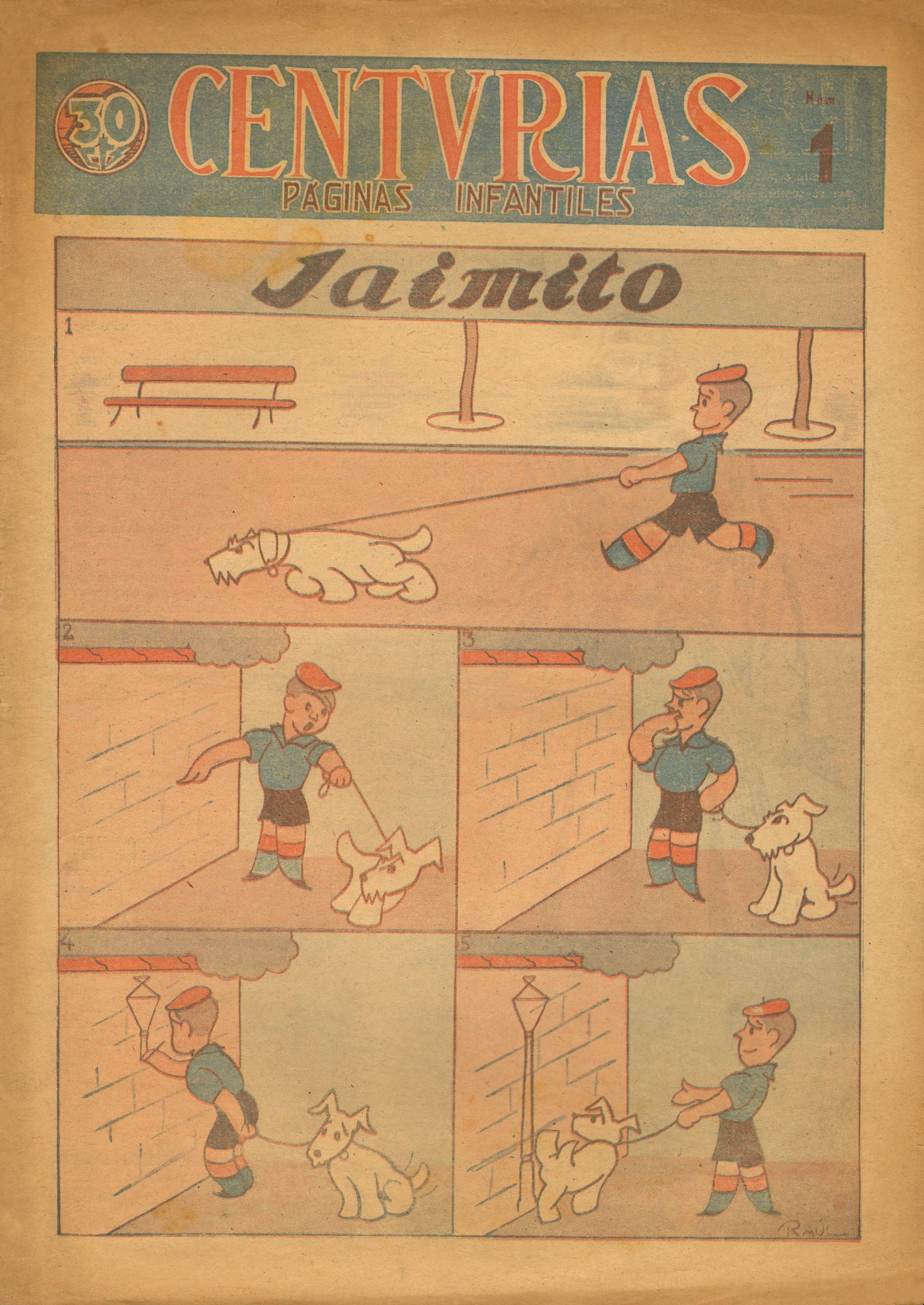 Portada ampliada de Jaimito