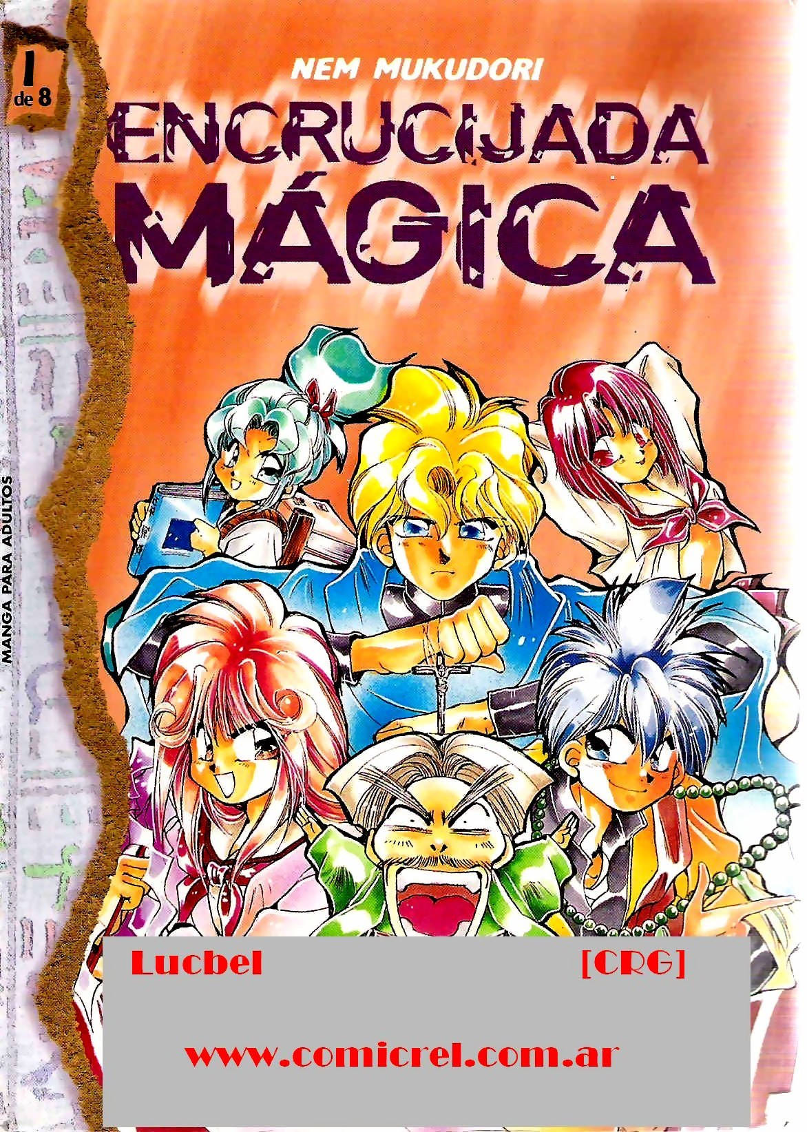 Portada ampliada de Encrucijada Magica