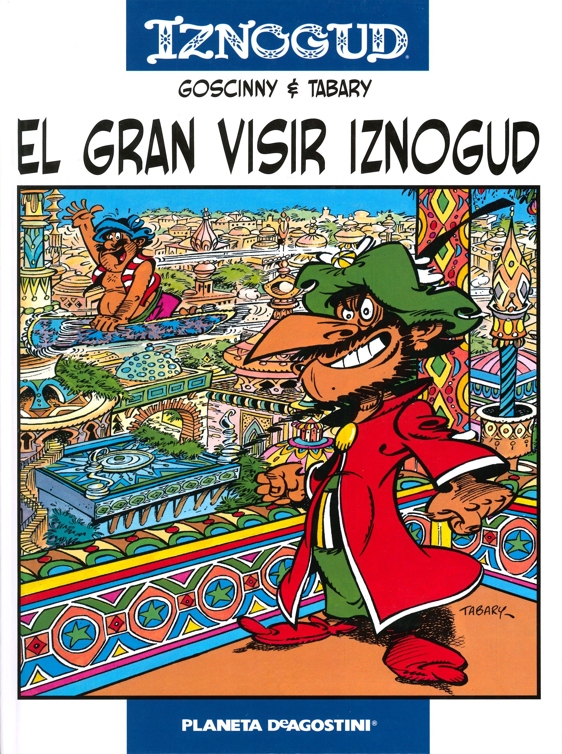 Portada ampliada de El gran visir Iznogud