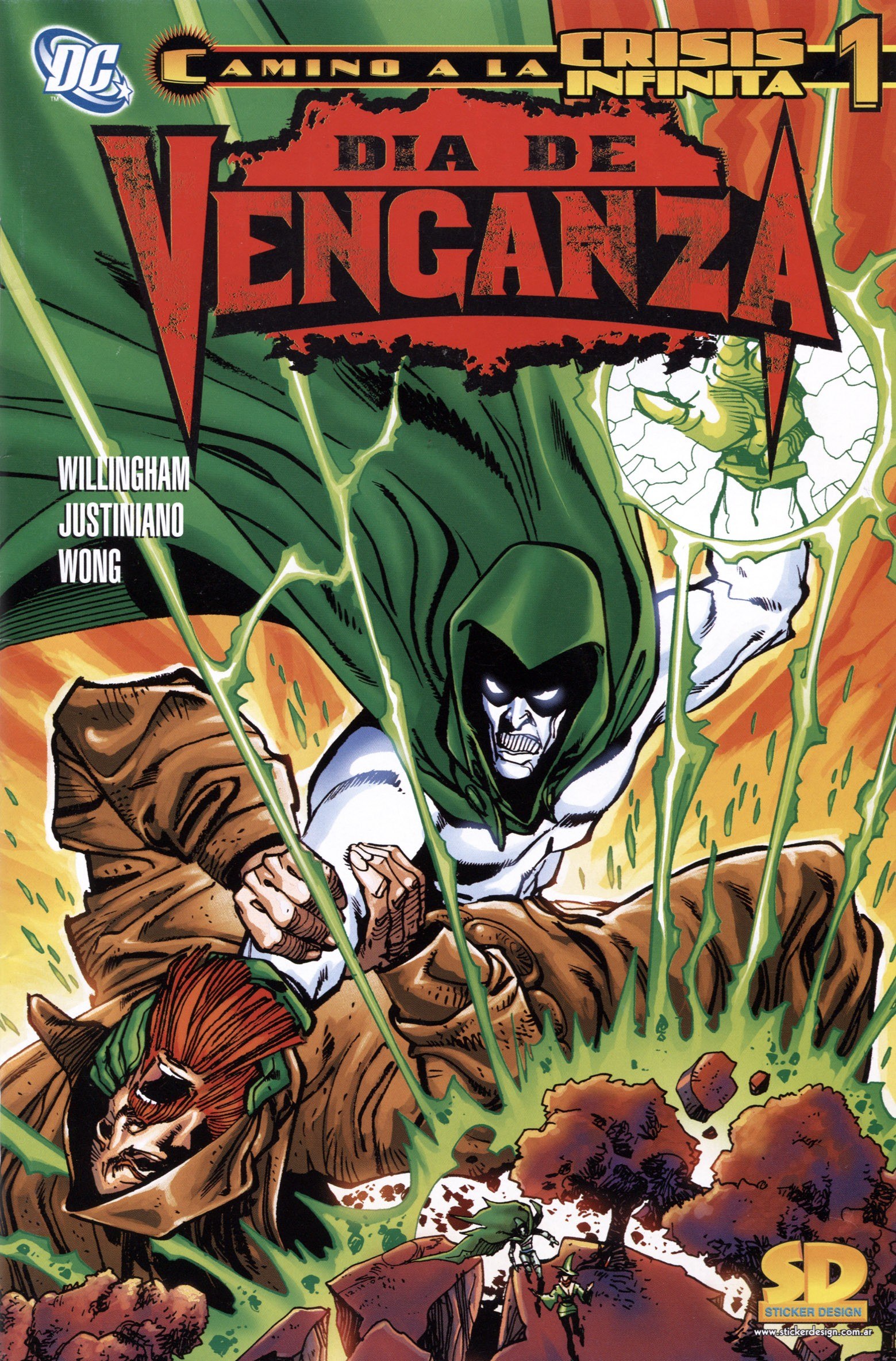 Portada ampliada de DIA DE VENGANZA