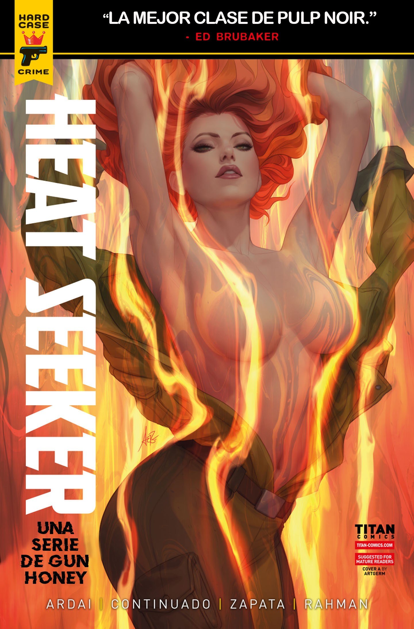 Portada ampliada de HEAT SEEKER