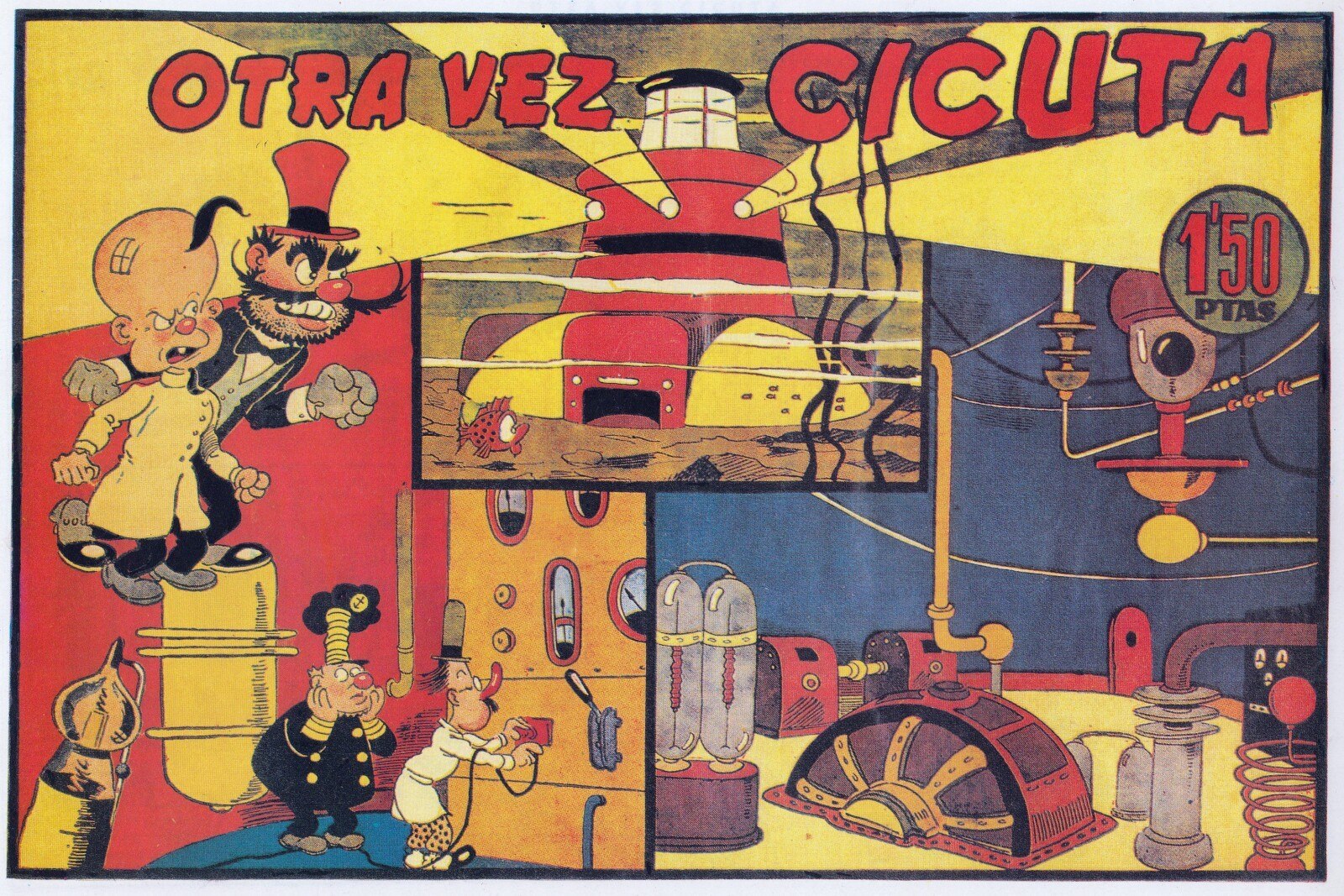Portada ampliada de Otra vez Cicuta