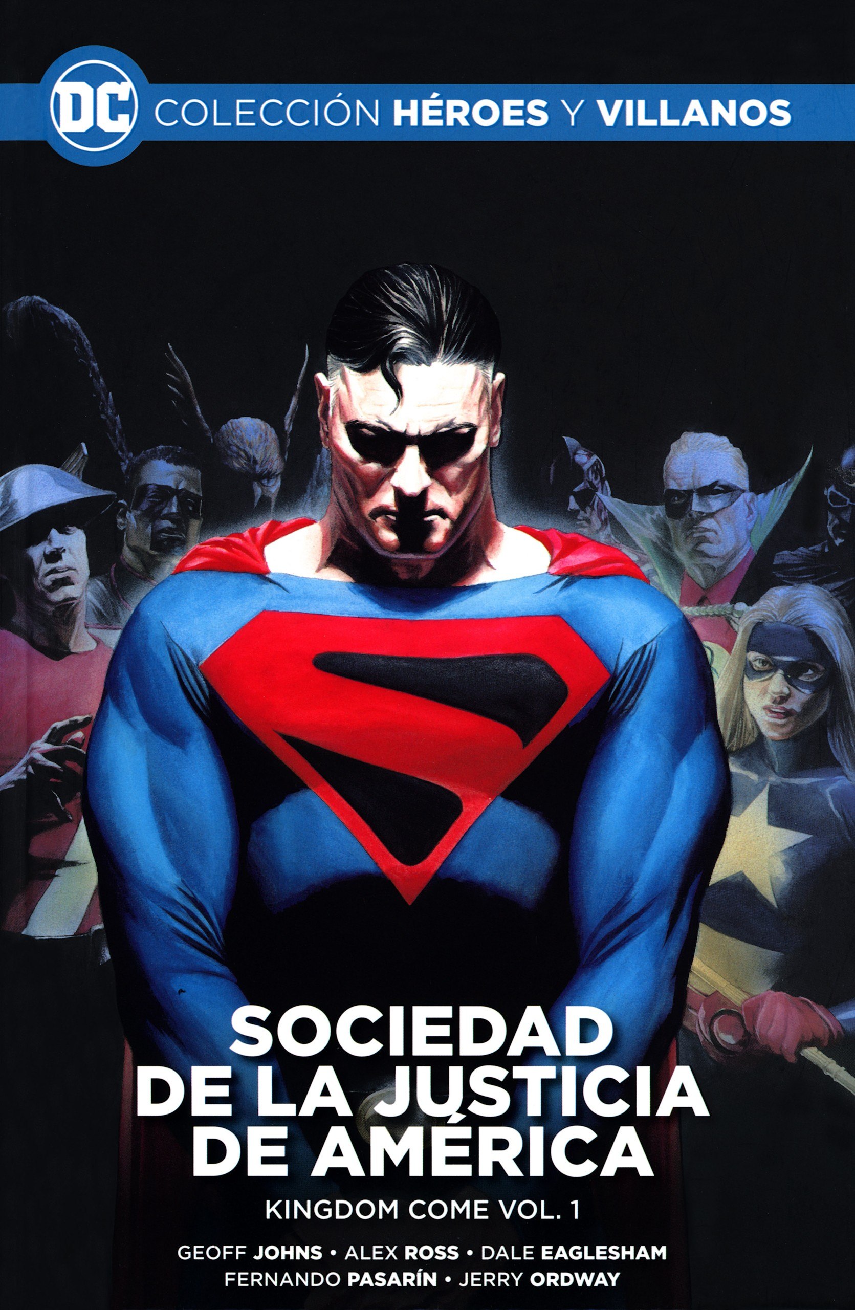 Portada ampliada de Sociedad de la Justicia de America Kingdom Come Vol.