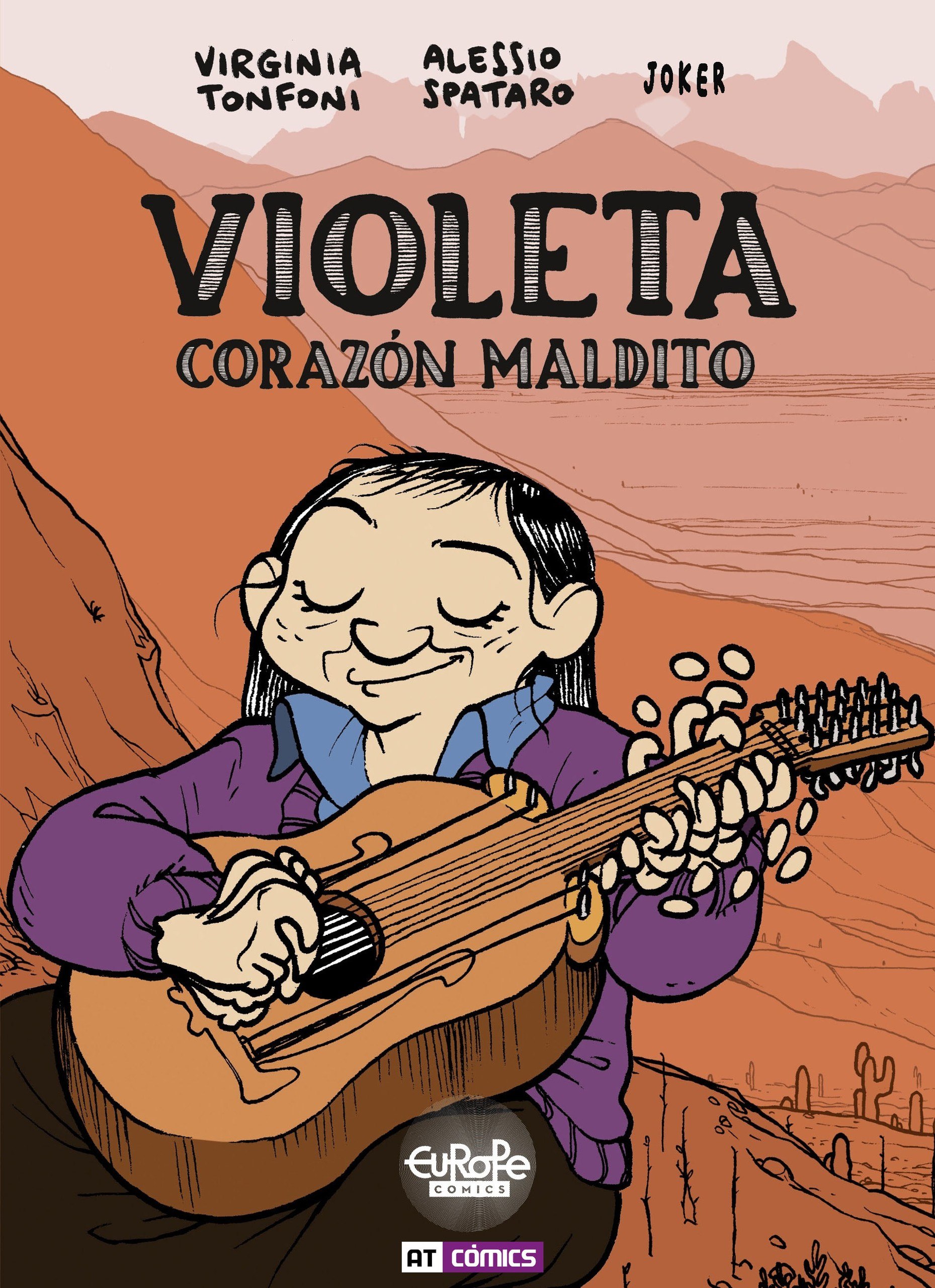 Portada ampliada de Violeta Corazón Maldito