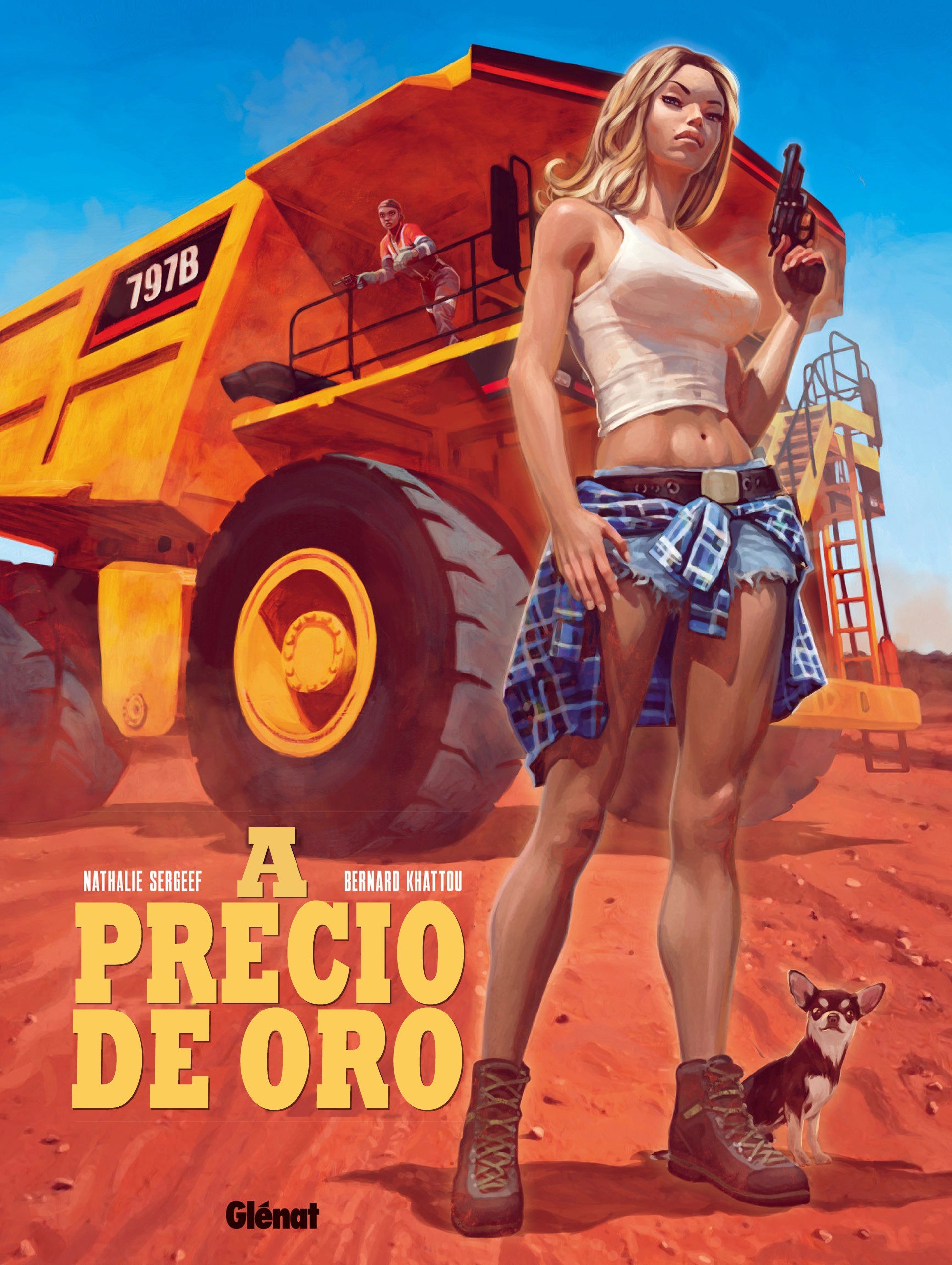 Portada ampliada de A PRECIO DE ORO -Sergeef et Khattou- CRG