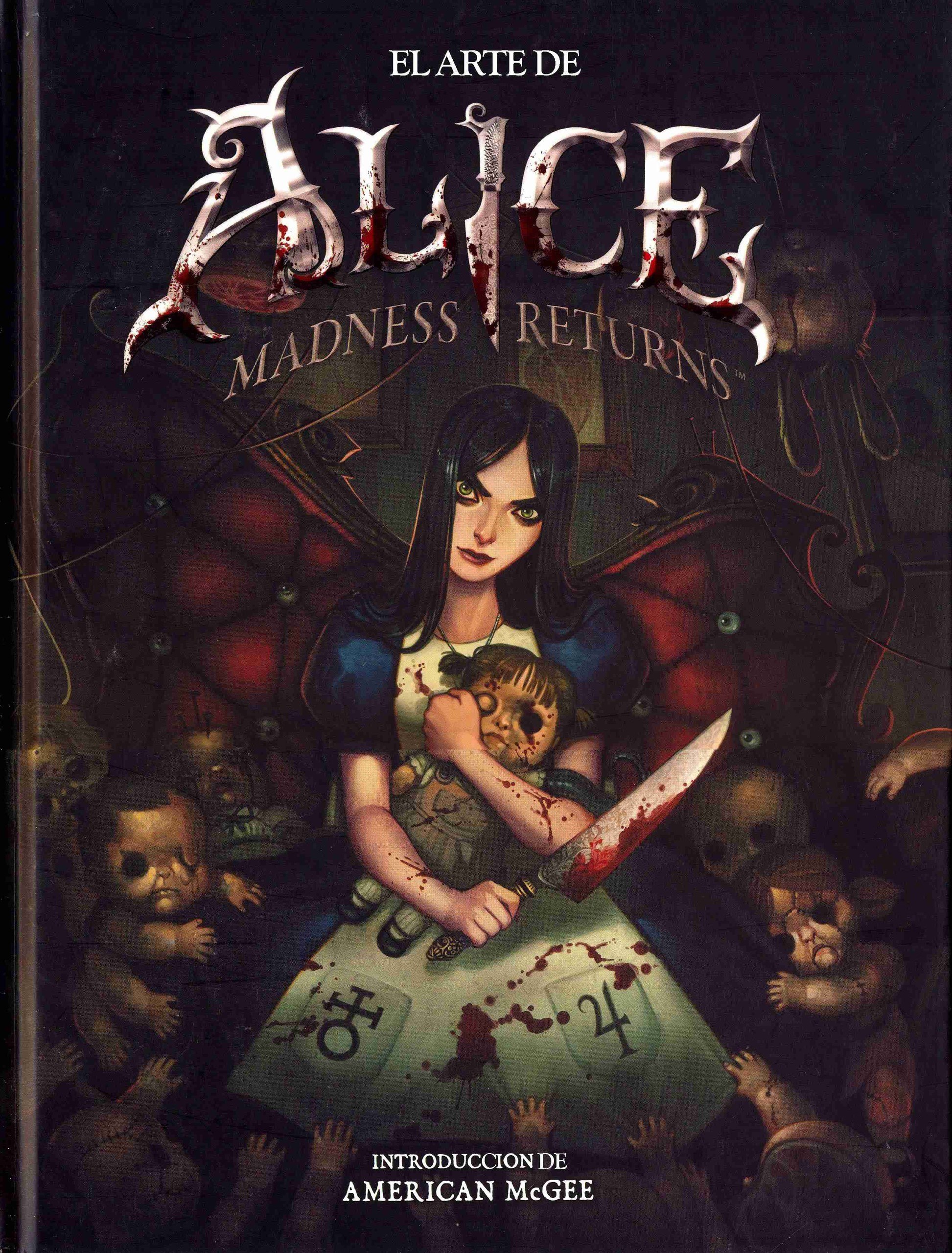 Portada ampliada de Alicia - Regreso a la locura (Artbook)