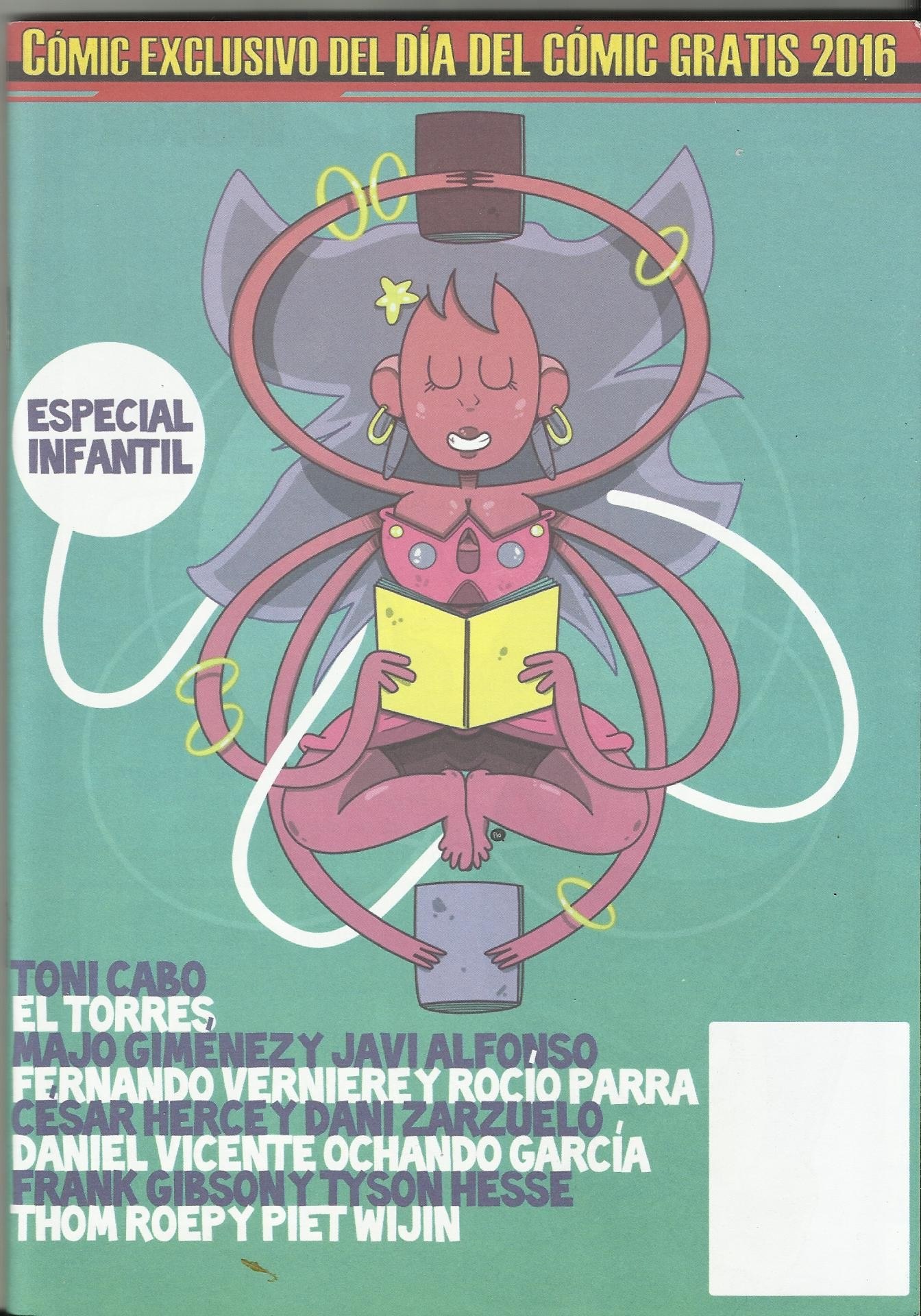 Portada ampliada de Dia del Comic Gratis en Espanol (Especial Infantil DDCG 2016) - Truji-man