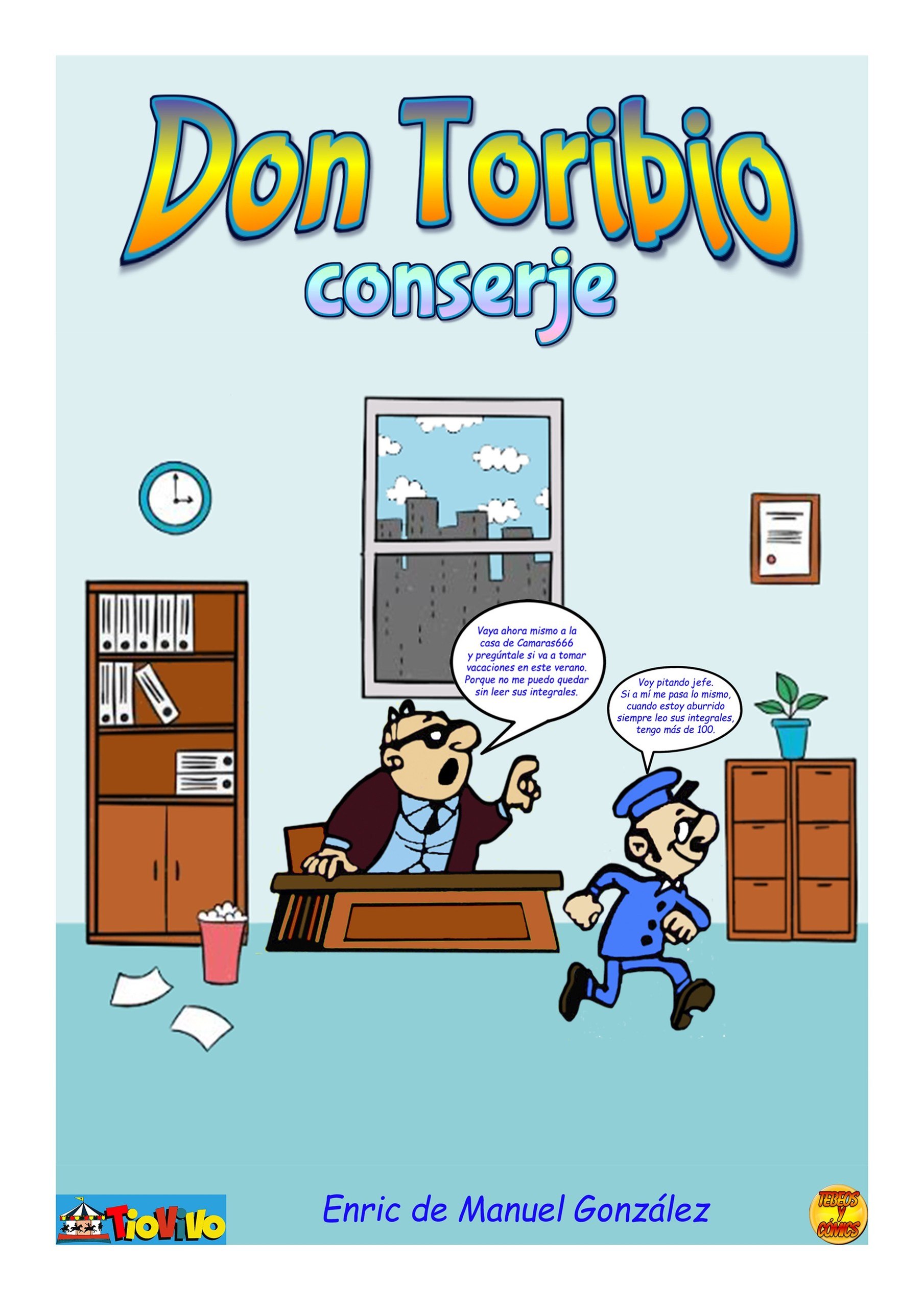 Portada ampliada de Don Toribio conserje