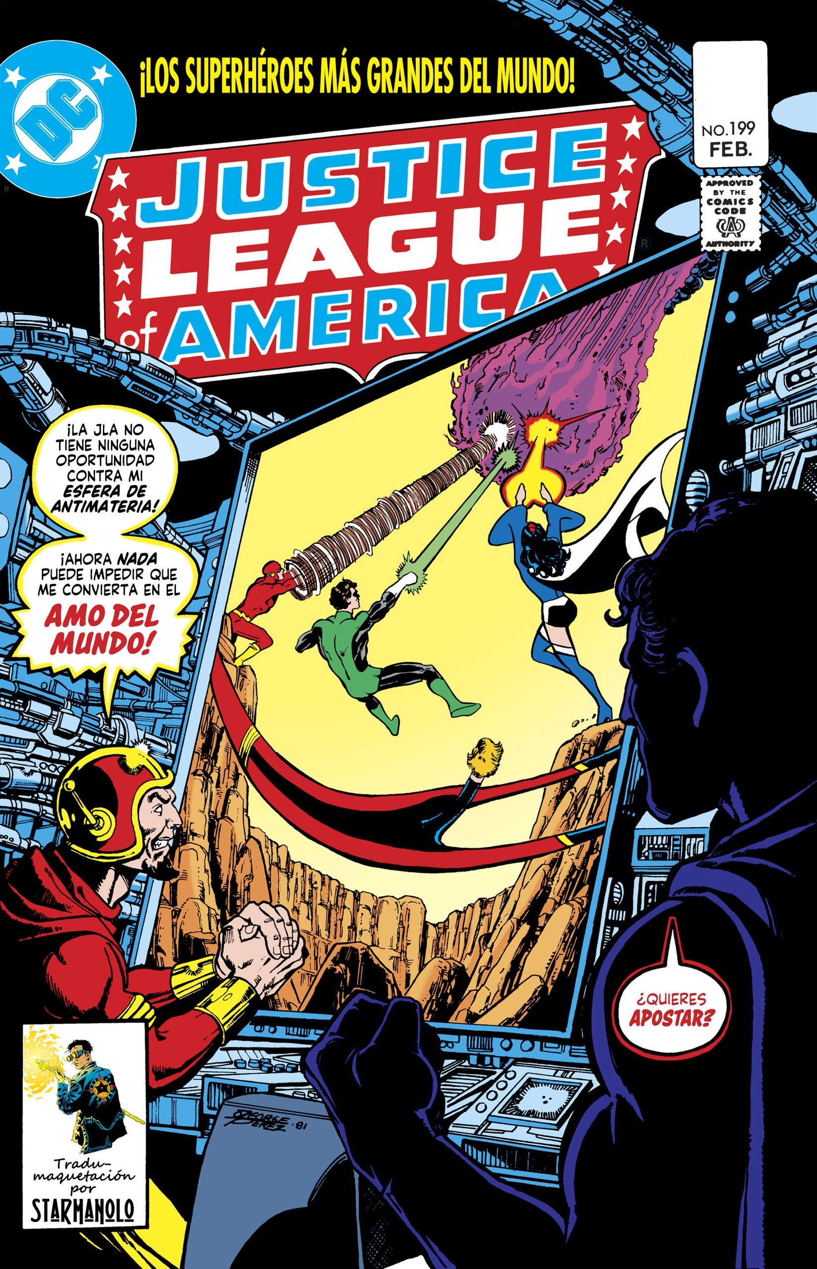 Portada ampliada de JUSTICE LEAGUE of AMERICA