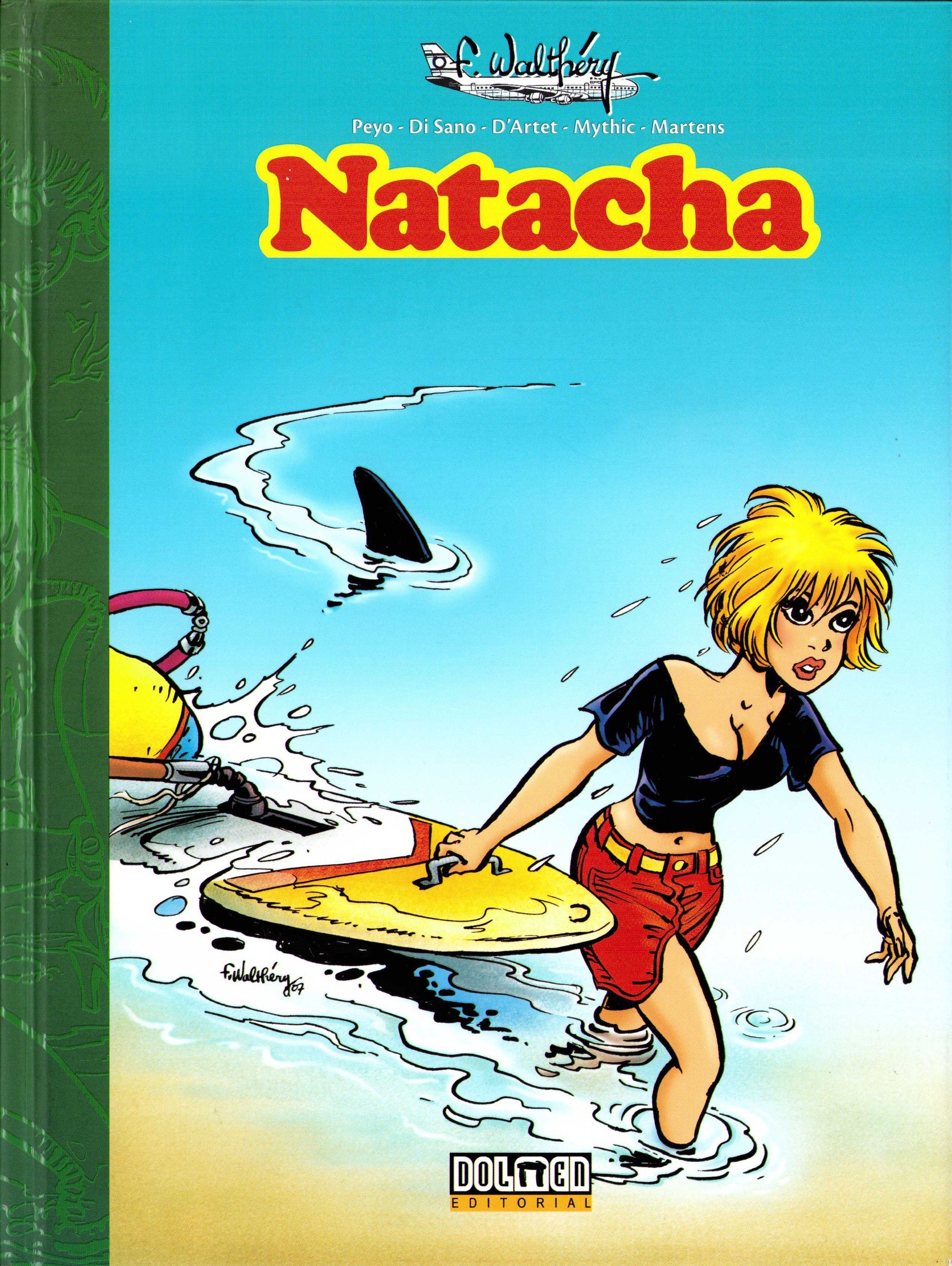 Portada ampliada de Natacha