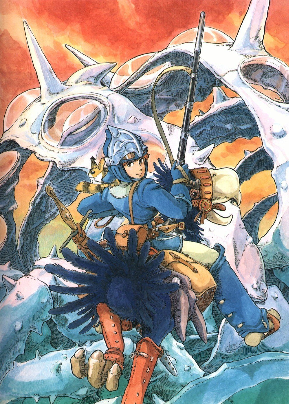 Portada ampliada de Nausicaa Artbook.zip