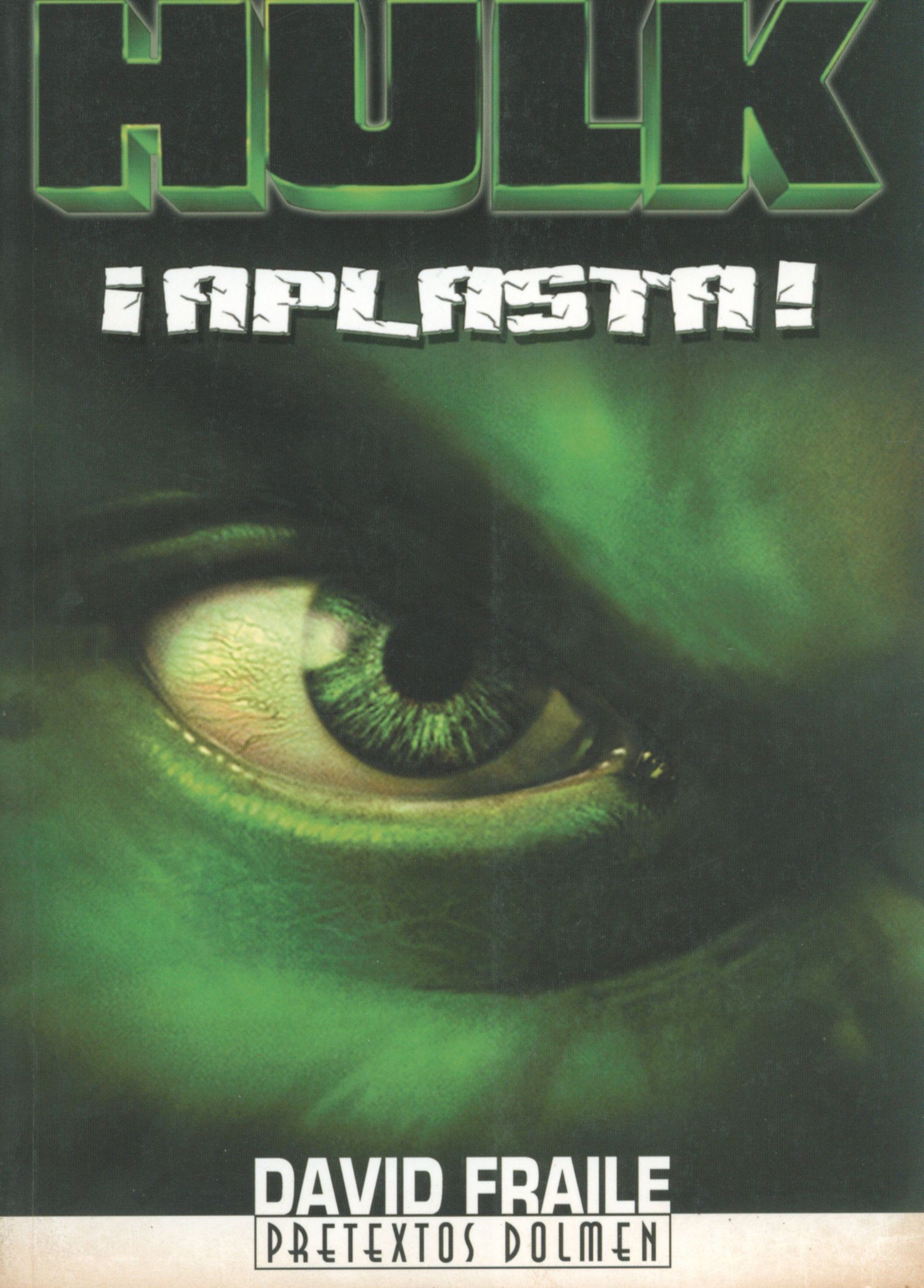 Portada ampliada de Hulk ¡Aplasta!