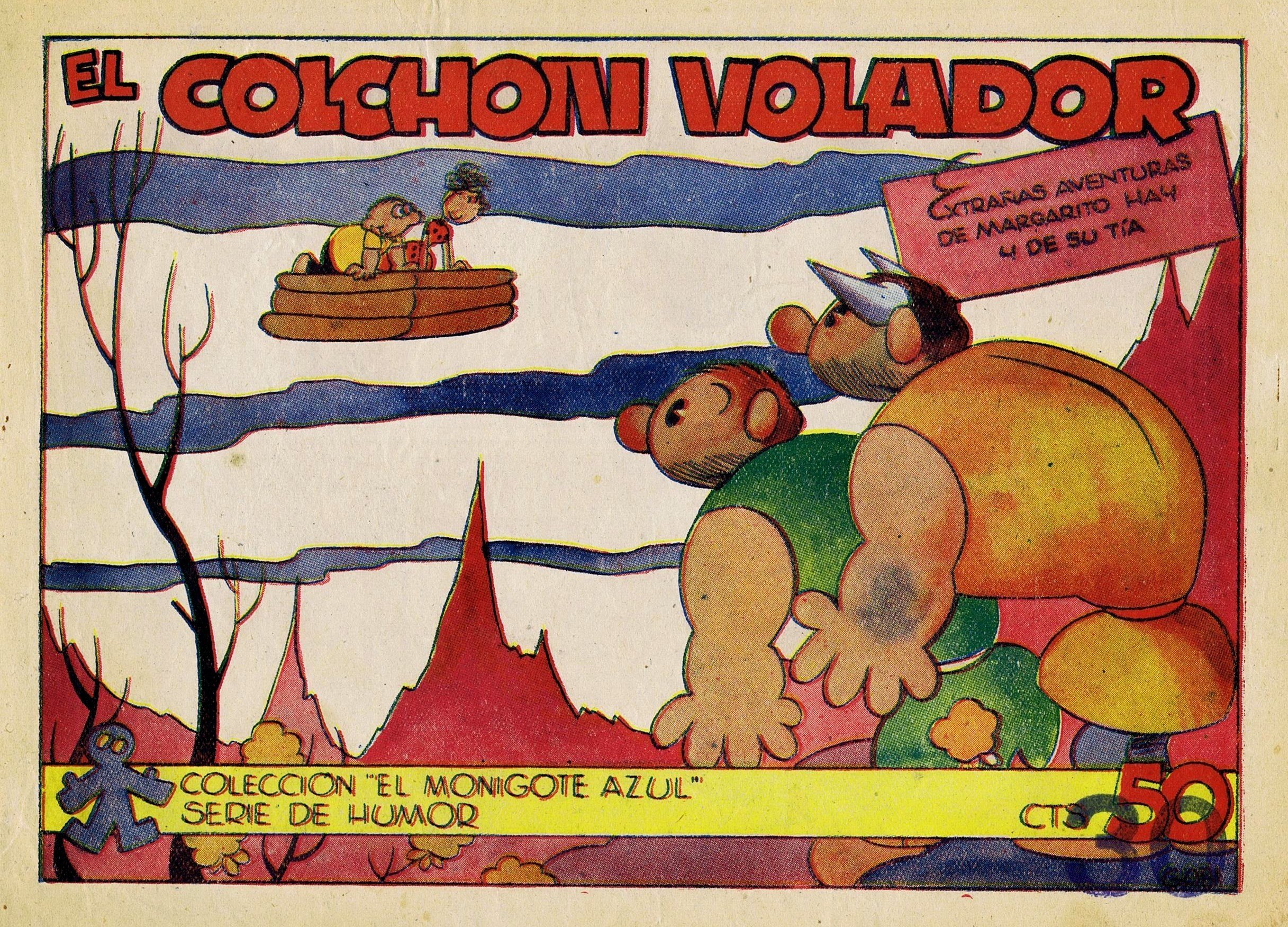 Portada ampliada de EL COLCHON VOLADOR