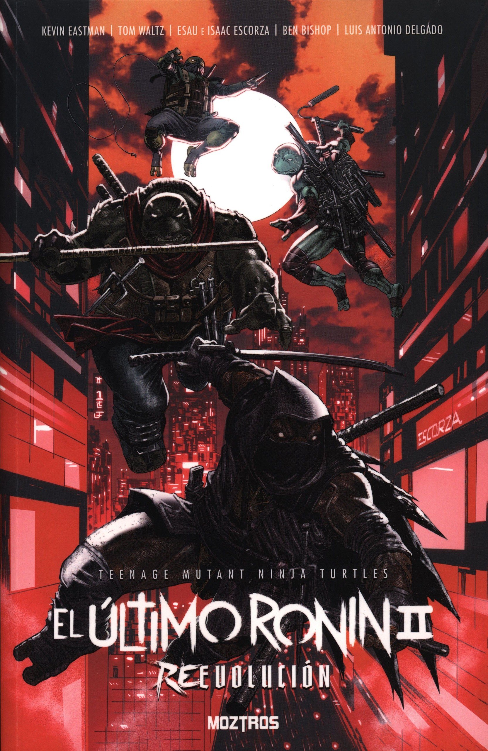 Portada ampliada de El Último Ronin II: Reevolución