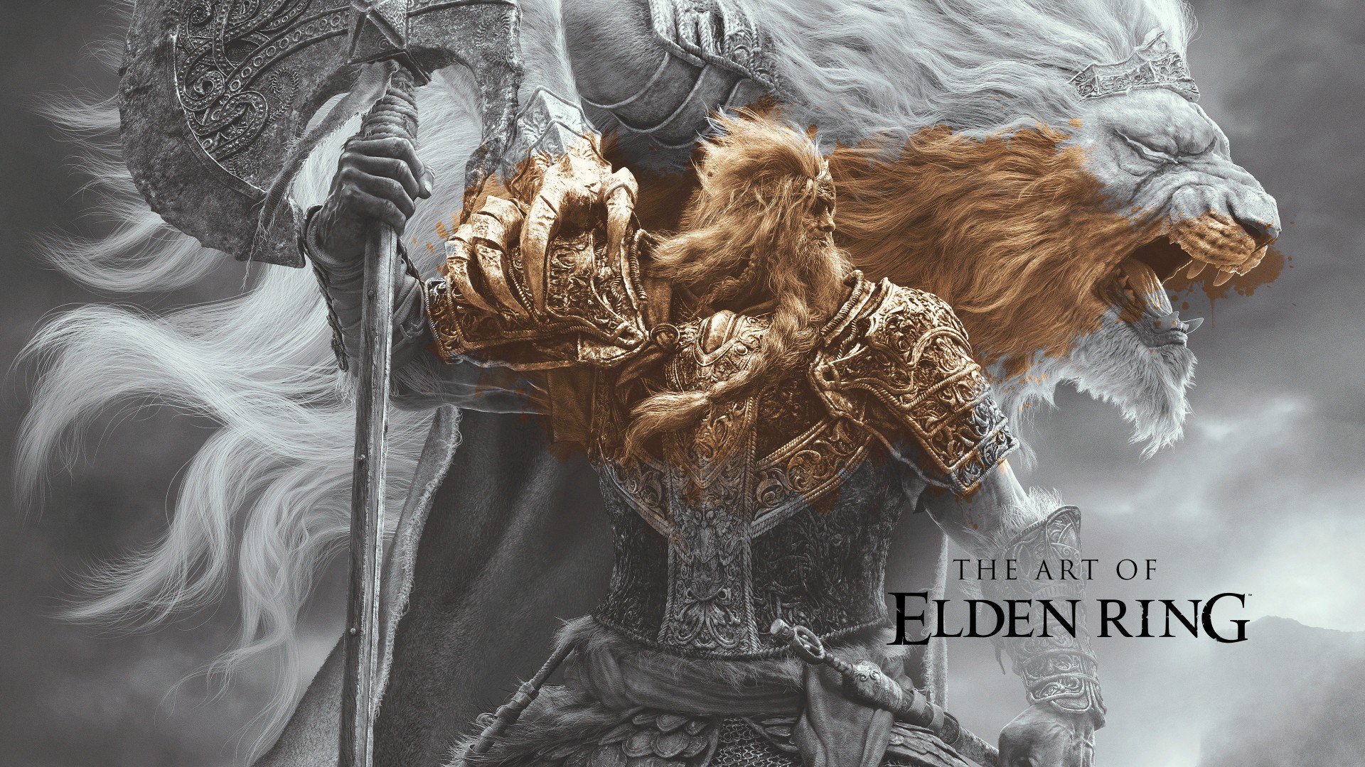 Portada ampliada de THE ART OF ELDEN RING
