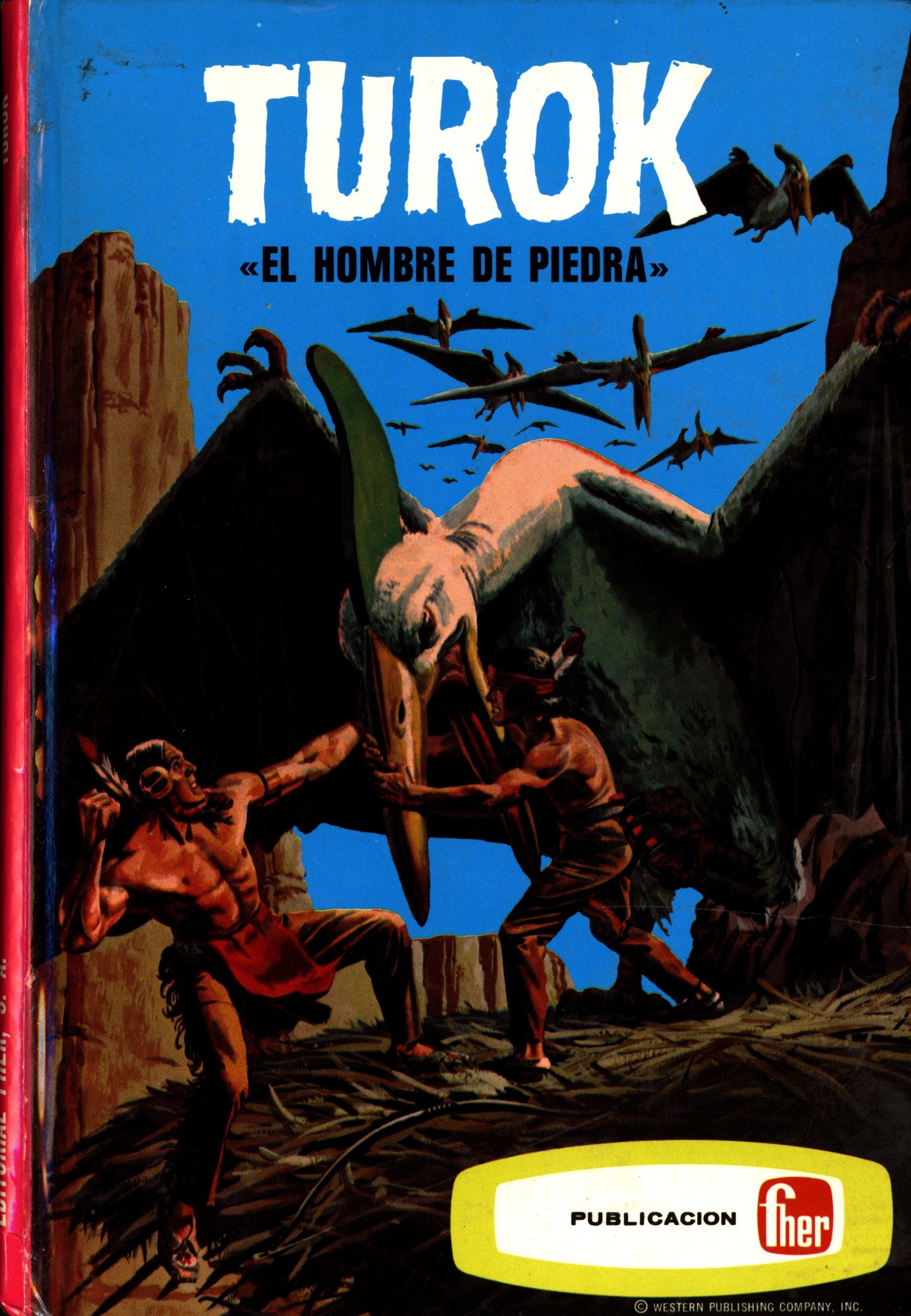 Portada ampliada de TUROK «EL HOMBRE DE PIEDRA»