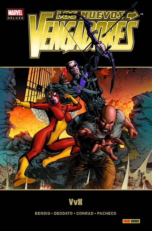 Portada ampliada de LOS NUEVOS VENGADORES