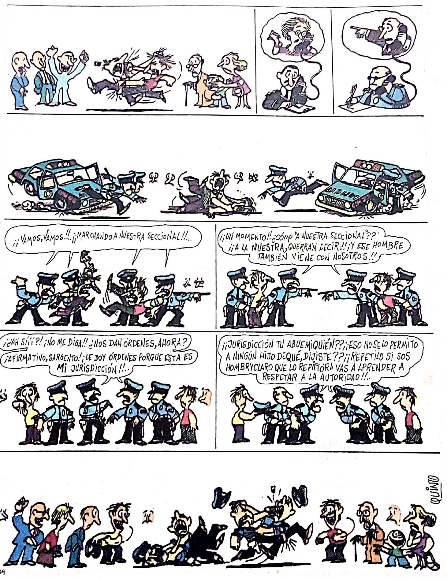 Portada ampliada de QUINO A COLOR 1993