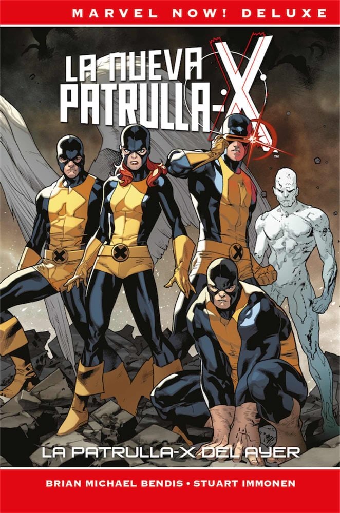 Portada ampliada de LA NUEVA PATRULLA-X