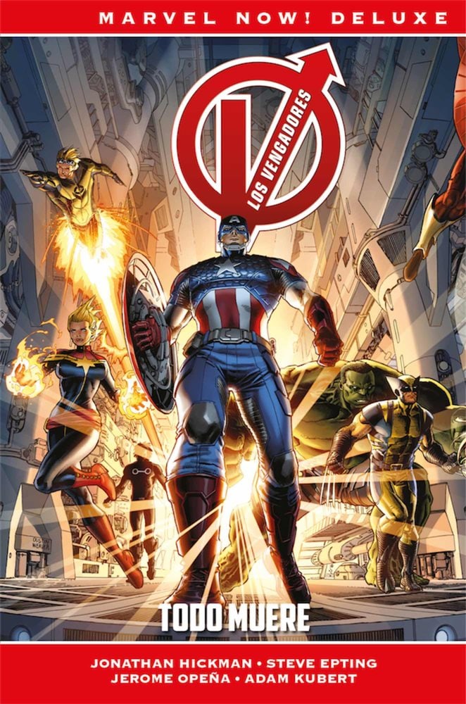 Portada ampliada de Los Vengadores