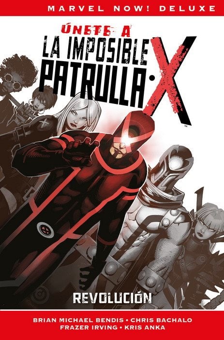 Portada ampliada de Únete a la Imposible Patrulla X