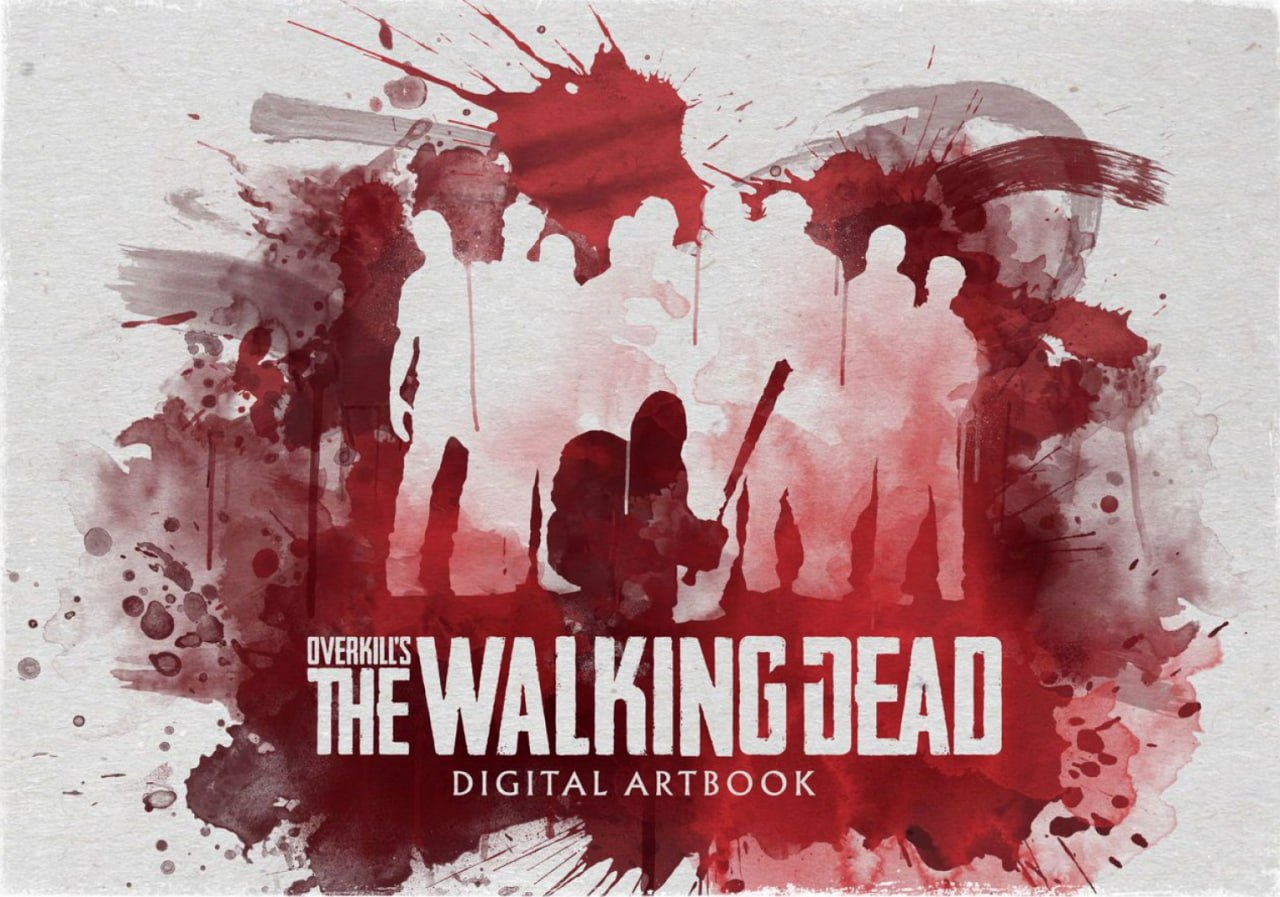 Portada ampliada de The Walking Dead Digital Artbook