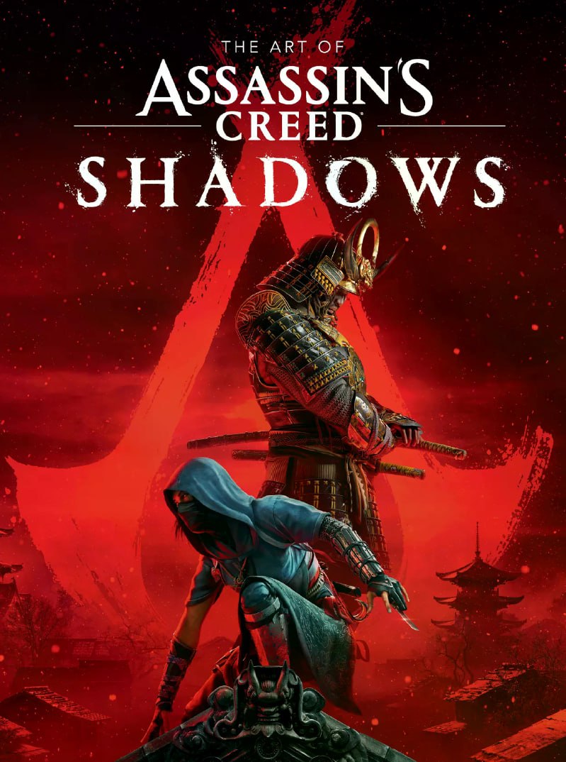 Portada ampliada de The Art of Assassin's Creed Shadows