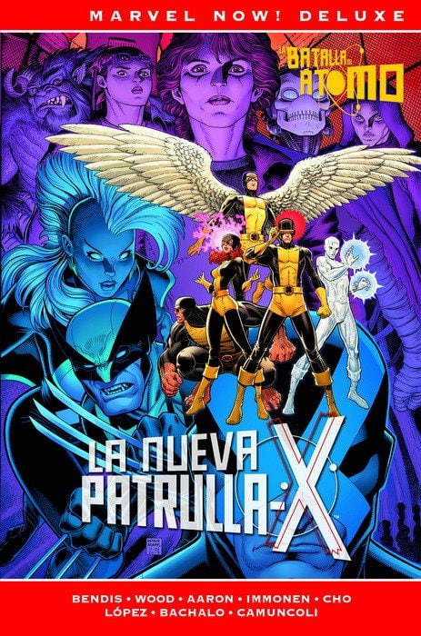 Portada ampliada de LA NUEVA PATRULLA X