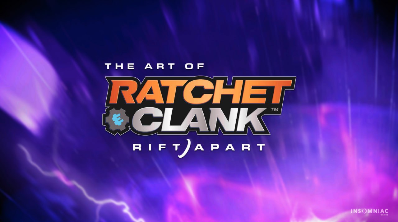 Portada ampliada de The Art of Ratchet & Clank: Rift Apart