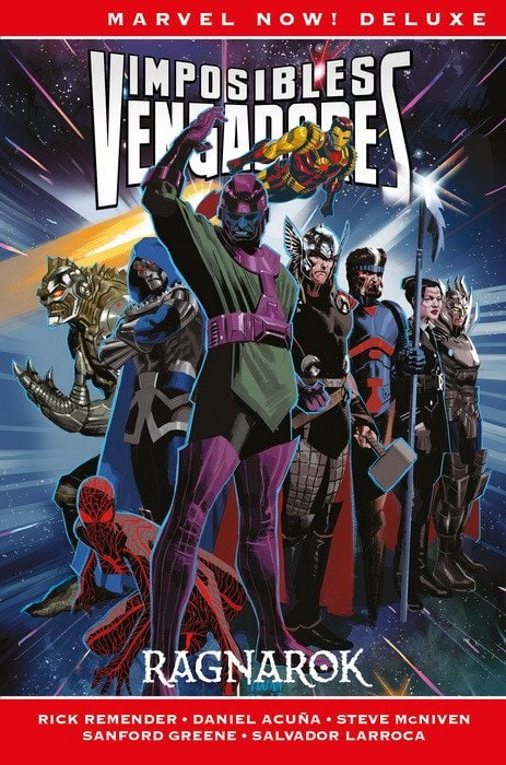 Portada ampliada de Imposibles Vengadores