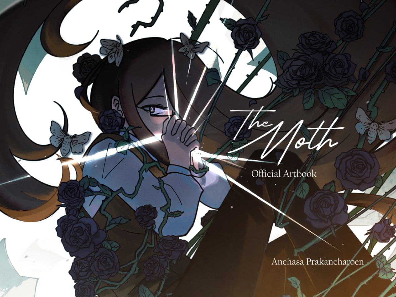 Portada ampliada de The Moth Official Artbook