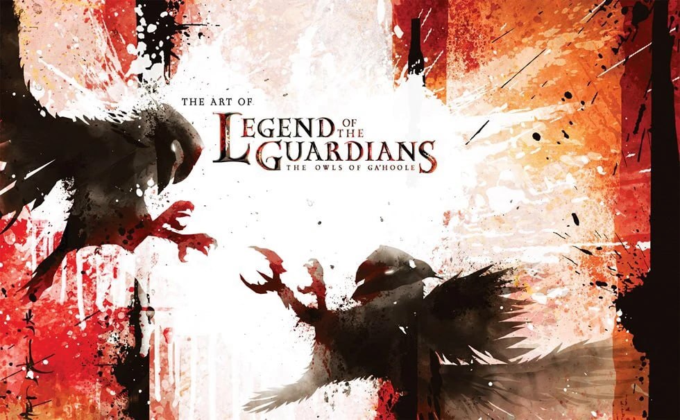 Portada ampliada de The Art of Legend of the Guardians: The Owls of Ga'Hoole