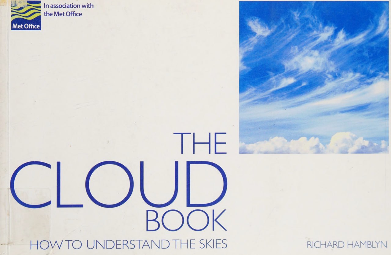 Portada ampliada de THE CLOUD BOOK HOW TO UNDERSTAND THE SKIES
