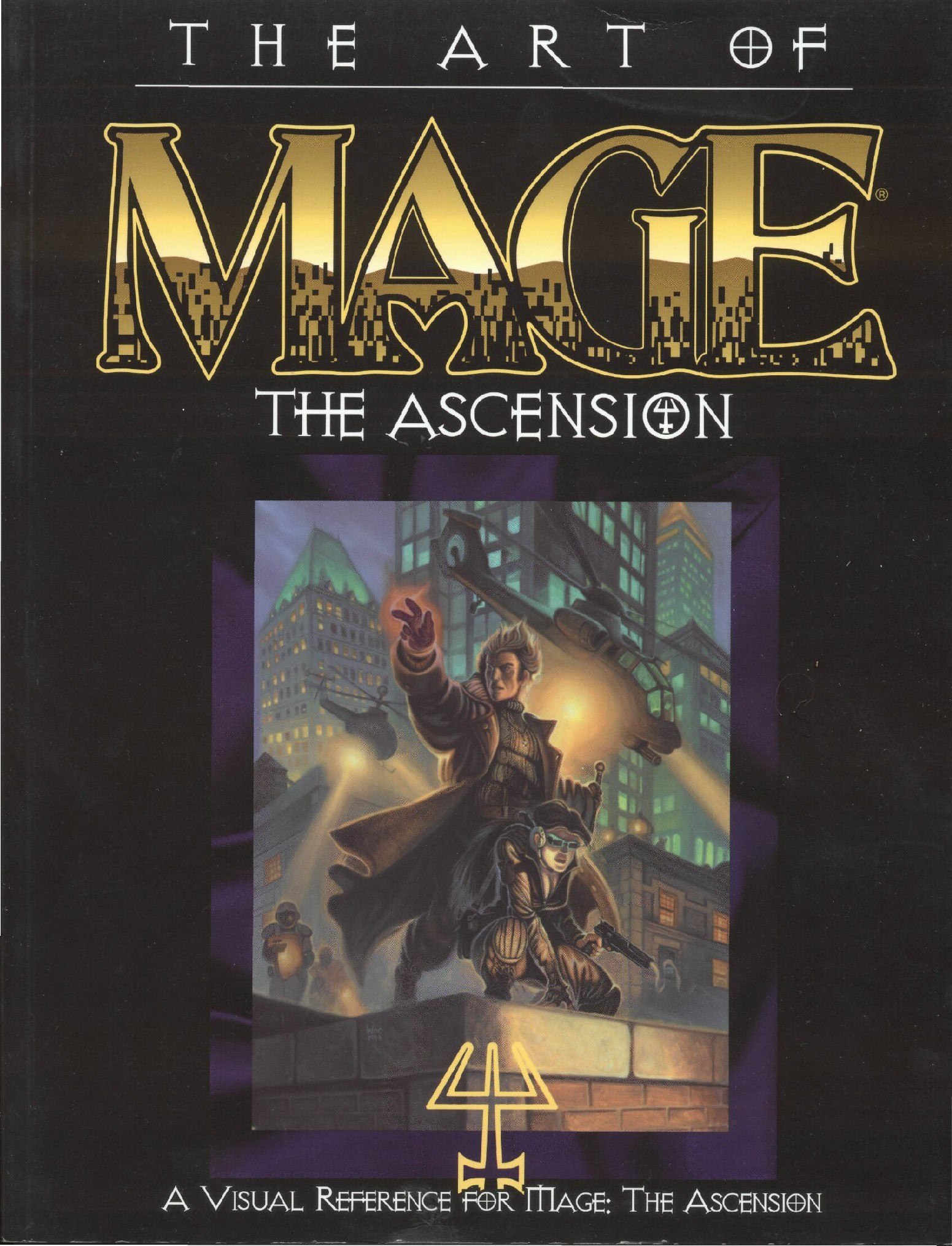 Portada ampliada de The Art of Mage: The Ascension