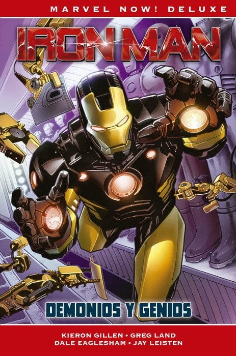 Portada ampliada de IRON MAN