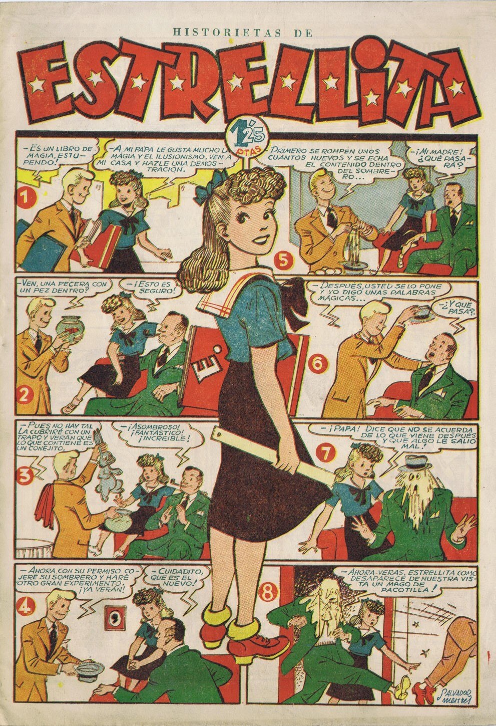 Portada ampliada de HISTORIETAS DE ESTRELLITA