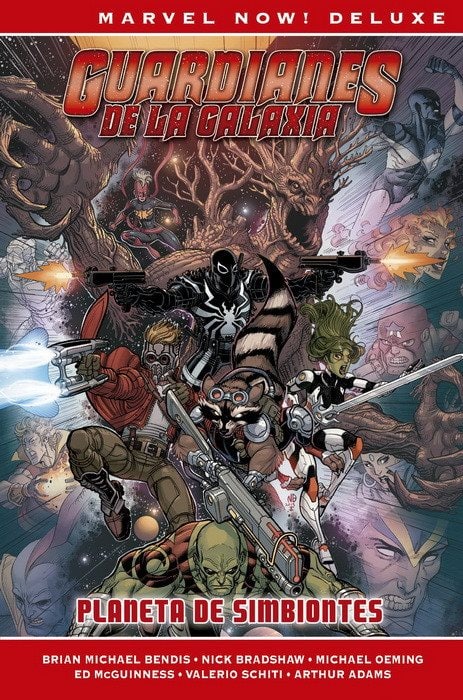 Portada ampliada de GUARDIANES DE LA GALAXIA