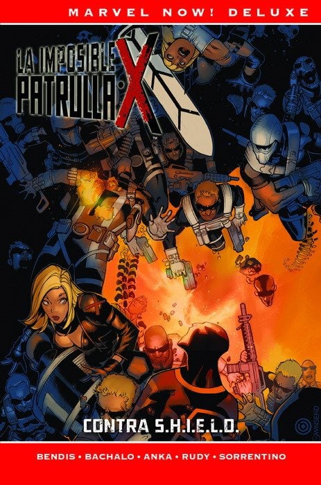 Portada ampliada de La Imposible Patrulla X