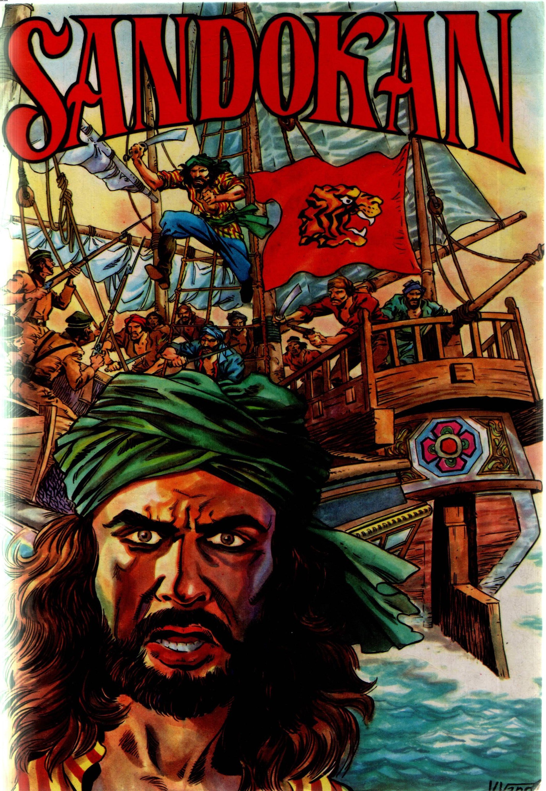 Portada ampliada de SANDOKAN