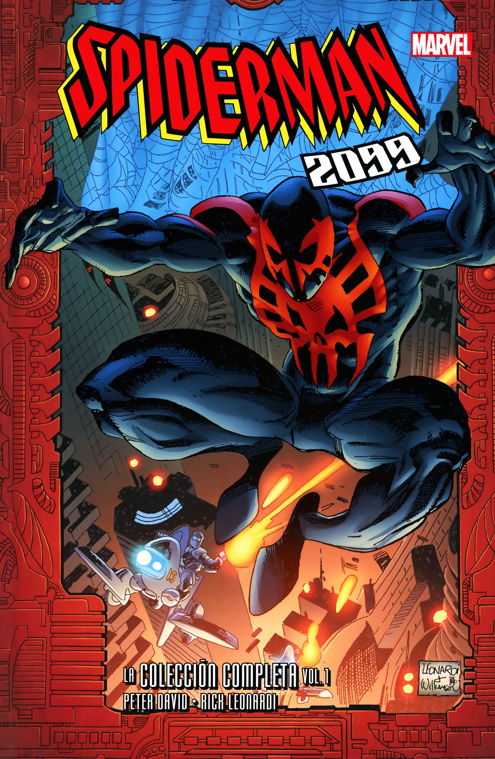 Portada ampliada de Spider-Man