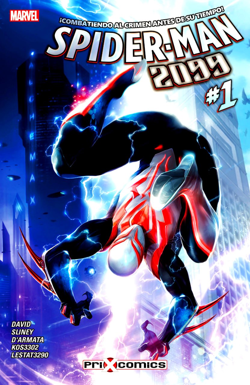 Portada ampliada de SPIDER-MAN