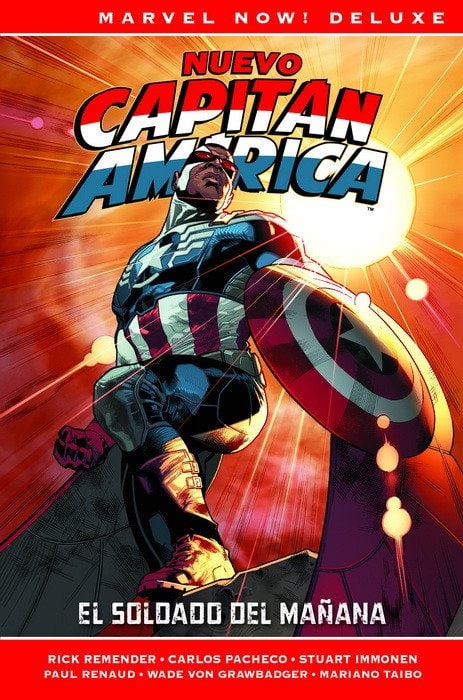 Portada ampliada de NUEVO CAPITAN AMERICA